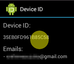 3. Google PlayからDevice IDをインストール