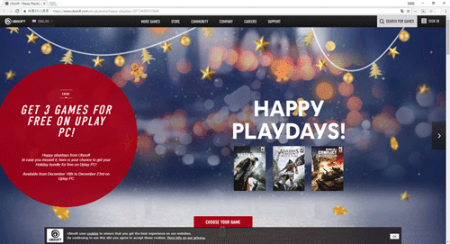 Ubisoft - Happy Playdays 2017