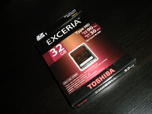 TOSHIBA EXCERIA TypeHD UHS-I class10 32GB 並行輸入品