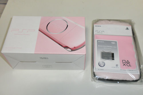 PSP プレイステーション・ポータブル バリューパック for Girls ブロッサム・ピンク PSPJ-30019