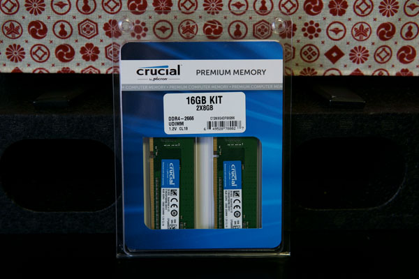 メモリ ／ crucial CT2K8G4DFS8266 [DDR4 PC4-21300 8GB 2枚組]